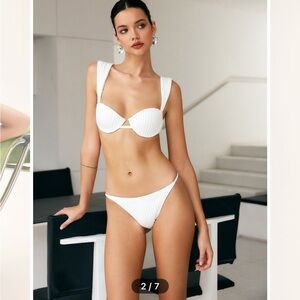 Commense two piece bikini pearl shell small